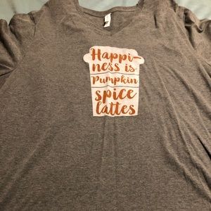 Happiness is Pumpkin Spice Latte T-shirt